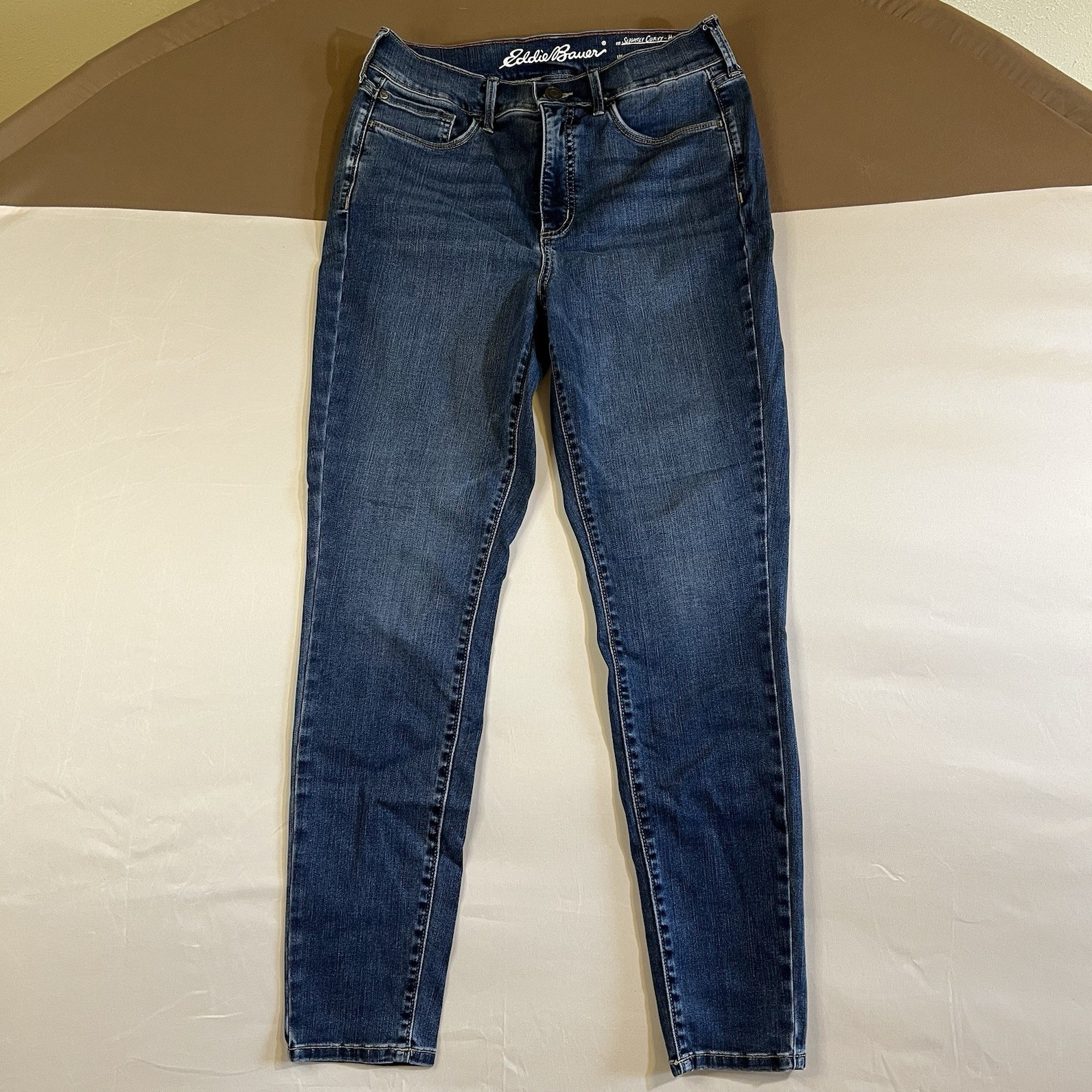 Eddie Bauer Women’s Slightly Curvy High Rise Skinny Jeans