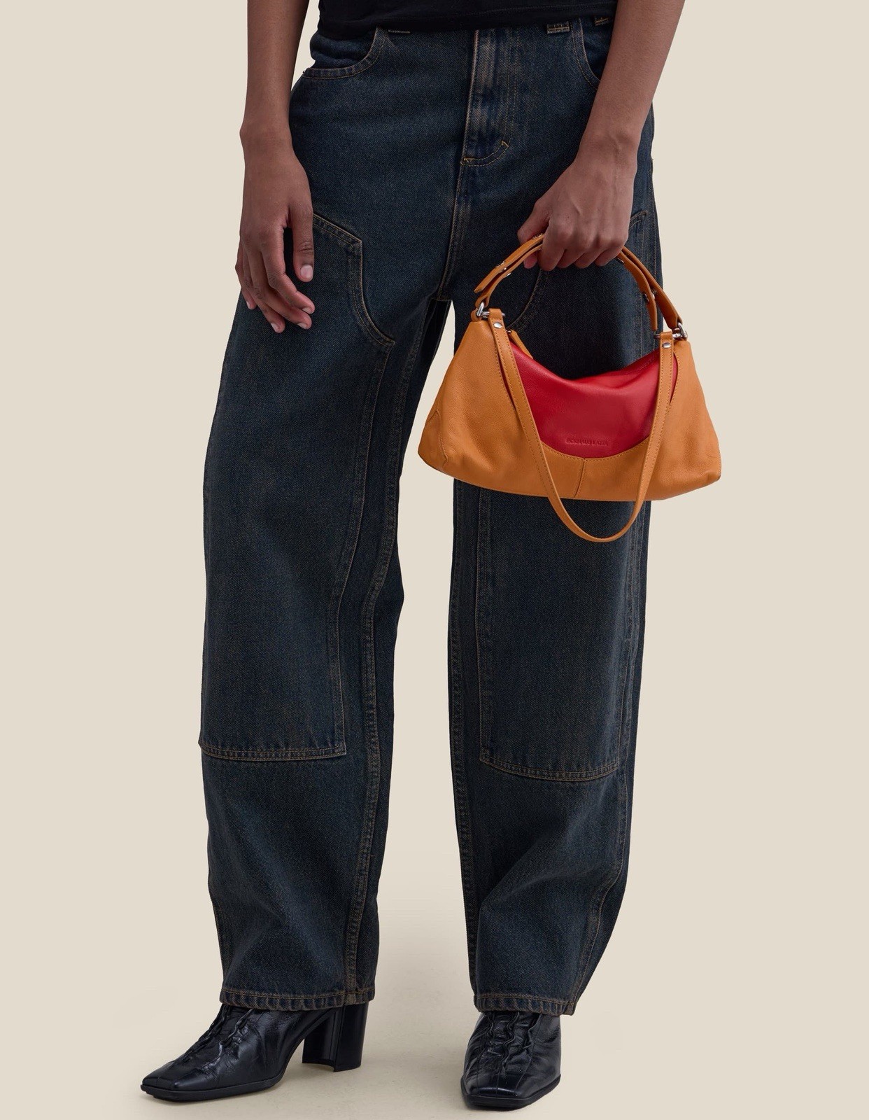 Eckhaus Latta The Crescent SS26 Orange/Red with dust bag
