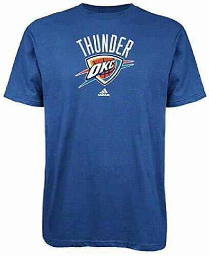 Adidas NBA Men’s Oklahoma City Thunder Primary Logo T-Shirt – Blue