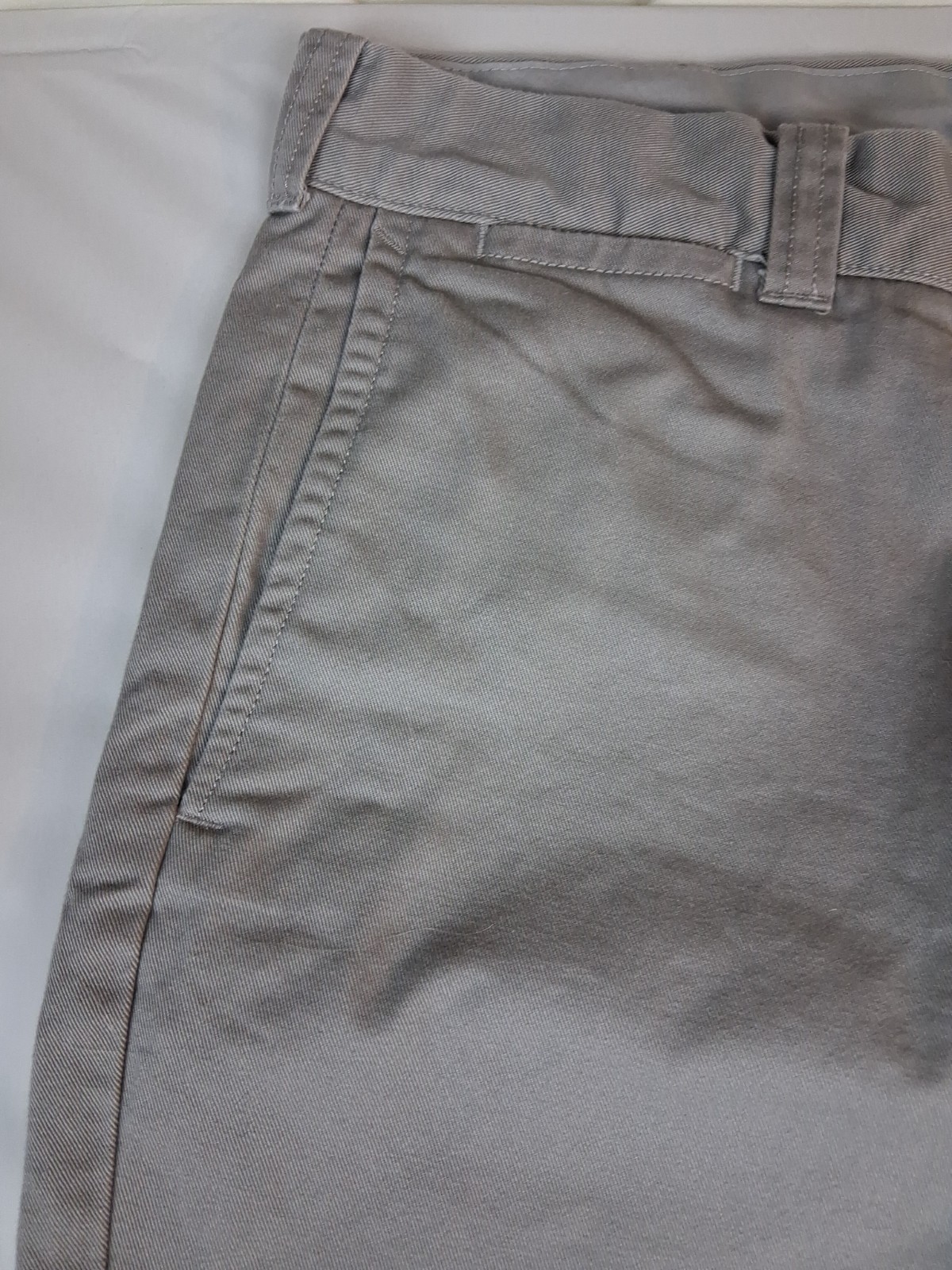 J.Crew The Sutton Chino Pants Structured Midrise Gray Men’s Size 33X30