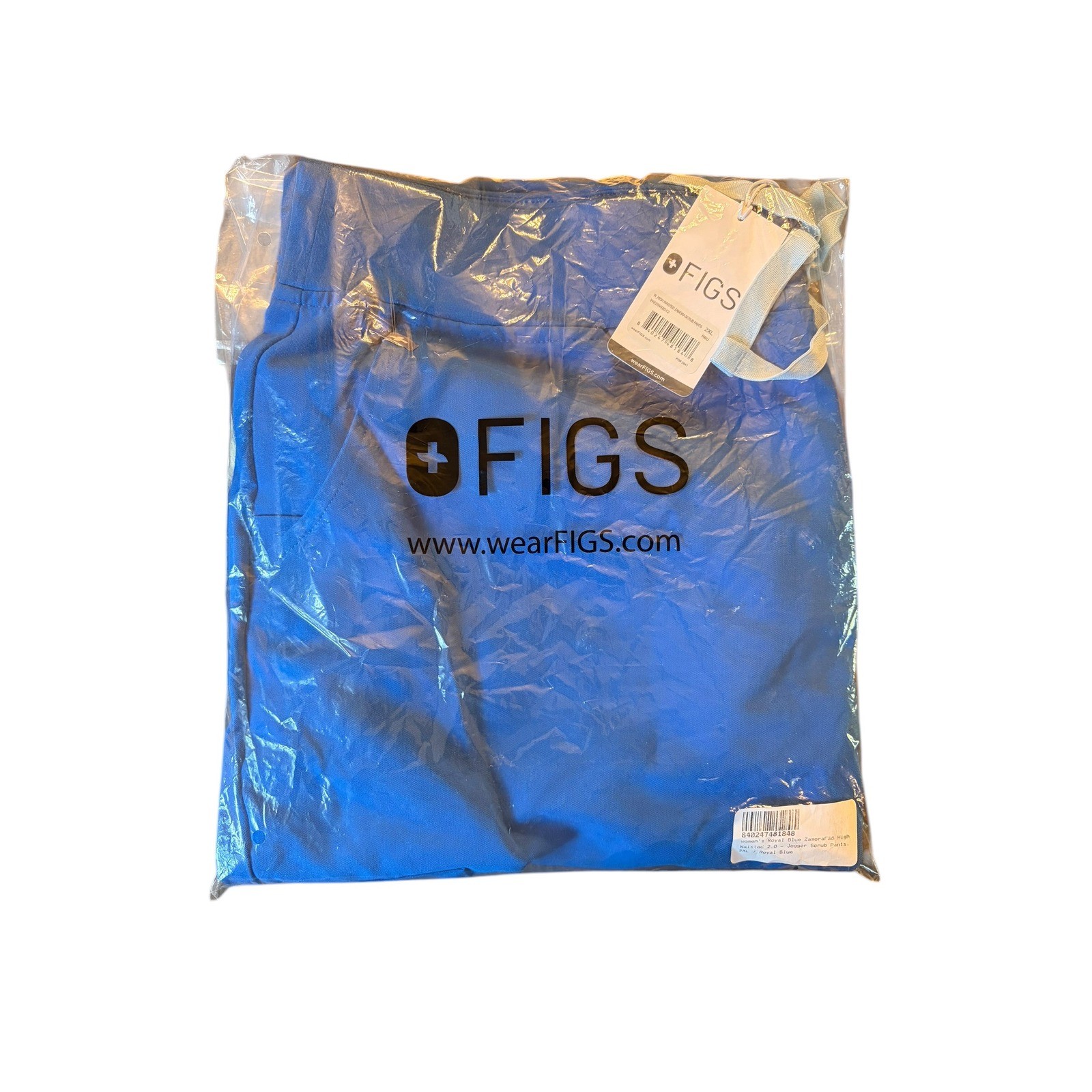 FIGS High Waisted Zamora Jogger Scrub Pants Royal Blue XXL W22SW2012 NWT