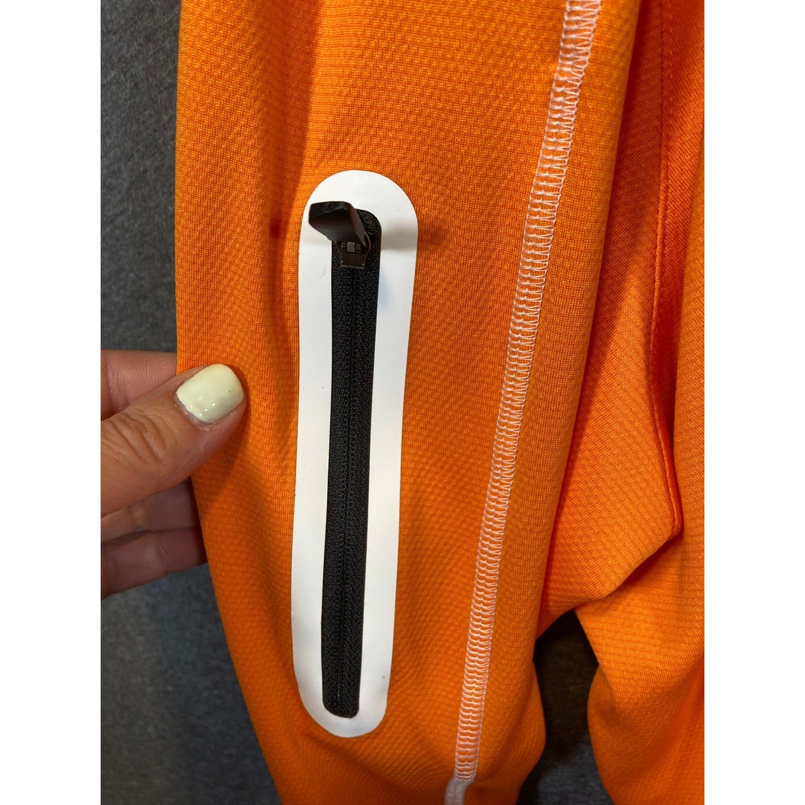 Columbia Golf Mens Orange Omni-Wick Shotgun 1/4 Zip Pullover 2XL 16S60ML