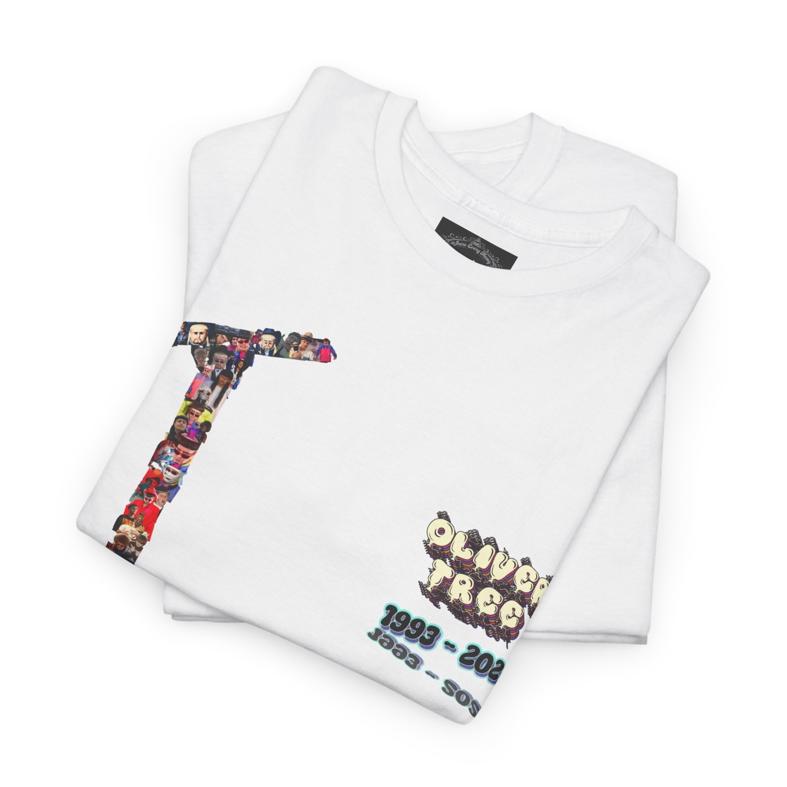 Oliver Tree 1993-2026 Razor Scooter Graphic Unisex Heavy Cotton Tee