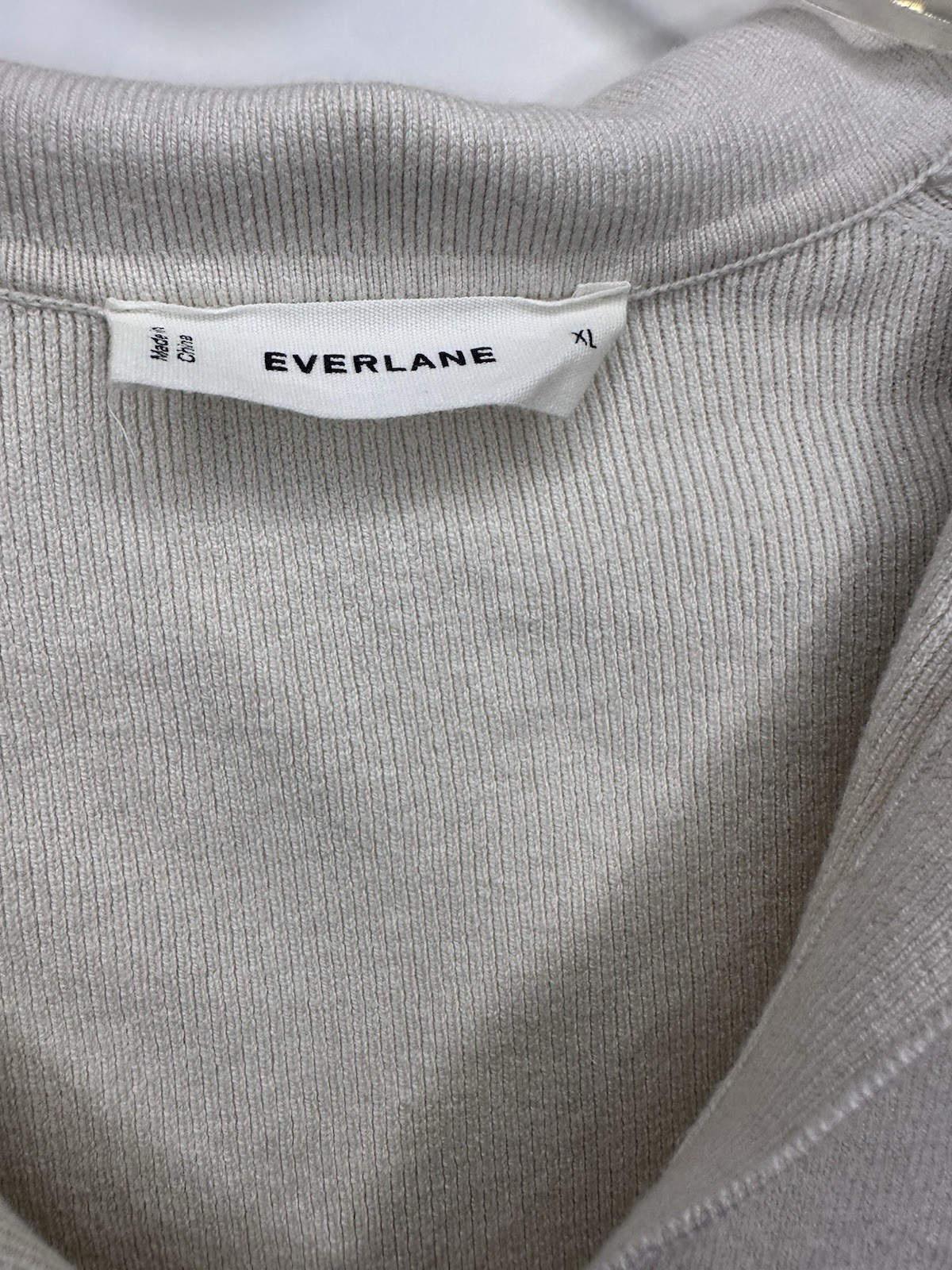Everlane The Knit Polo Shirt Short Sleeve Collared XL Women’s