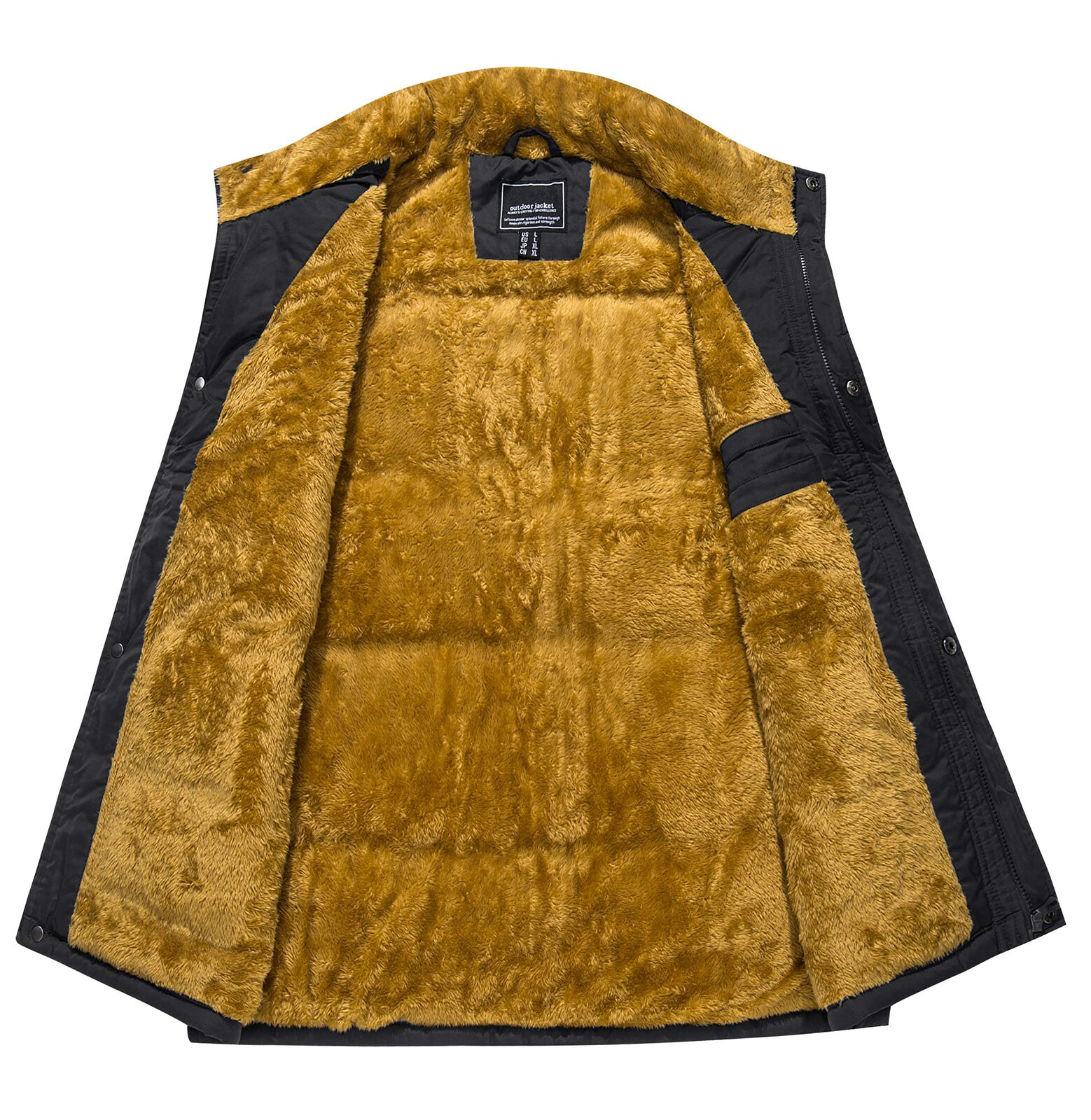 Men’s Winter Vests Sleeveless Jackets Casual Warm Fleece Lined Padded Outerwear