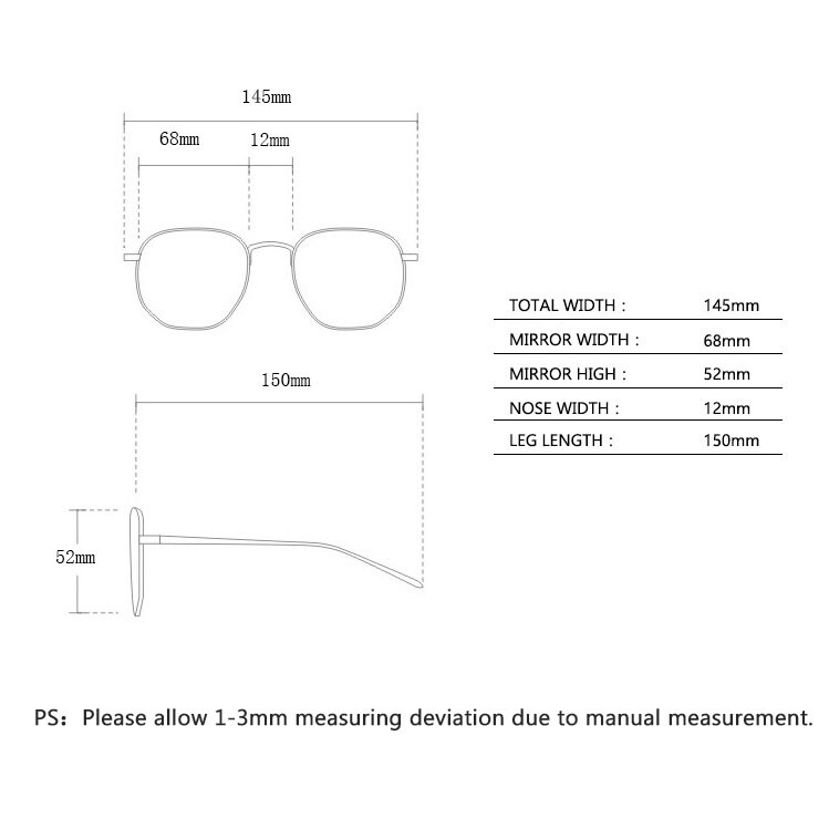 Unisex Classic Square Sunglasses Fashion Outdoor Shade Glasses UV Protection New