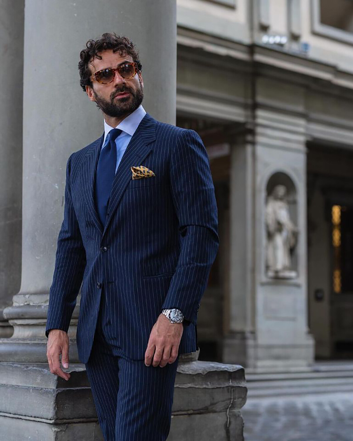 Striped Men Suits Single Breasted Stripes Wedding Prom Groom Tuxedos Regular Fit
