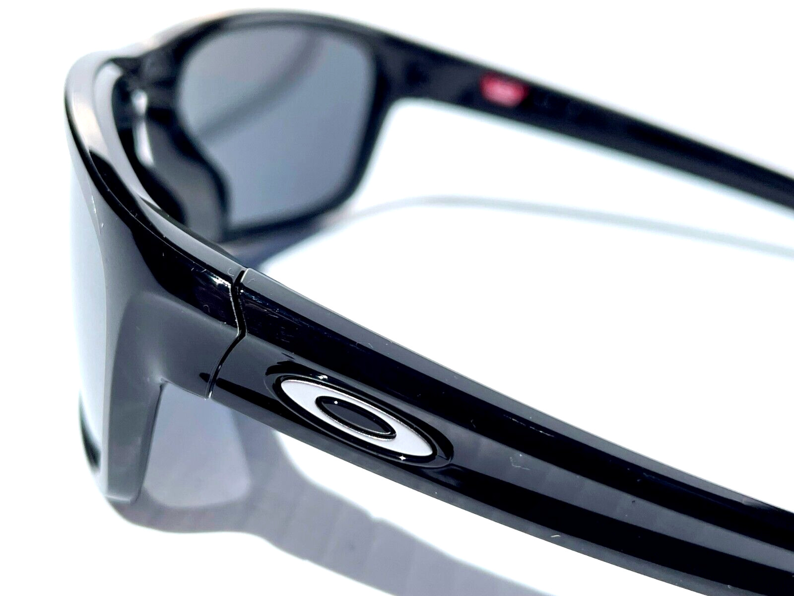 NEW Oakley SLIVER STEALTH Polished Black w POLARIZED Black Lens Sunglass 9408-05