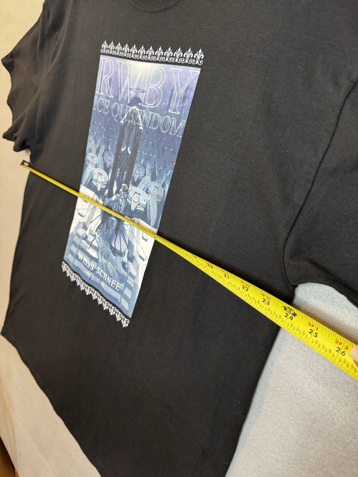 RWBY: Ice Queendom Weiss Schnee Nightmare Side Double-Sided T-Shirt Size XL 2022