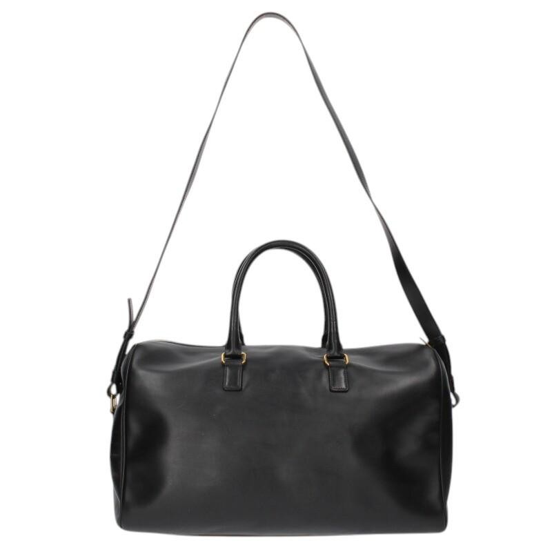 SAINT LAURENT Bag: DUFFLE12 Black W35H20D19cm w/dust bag tag;