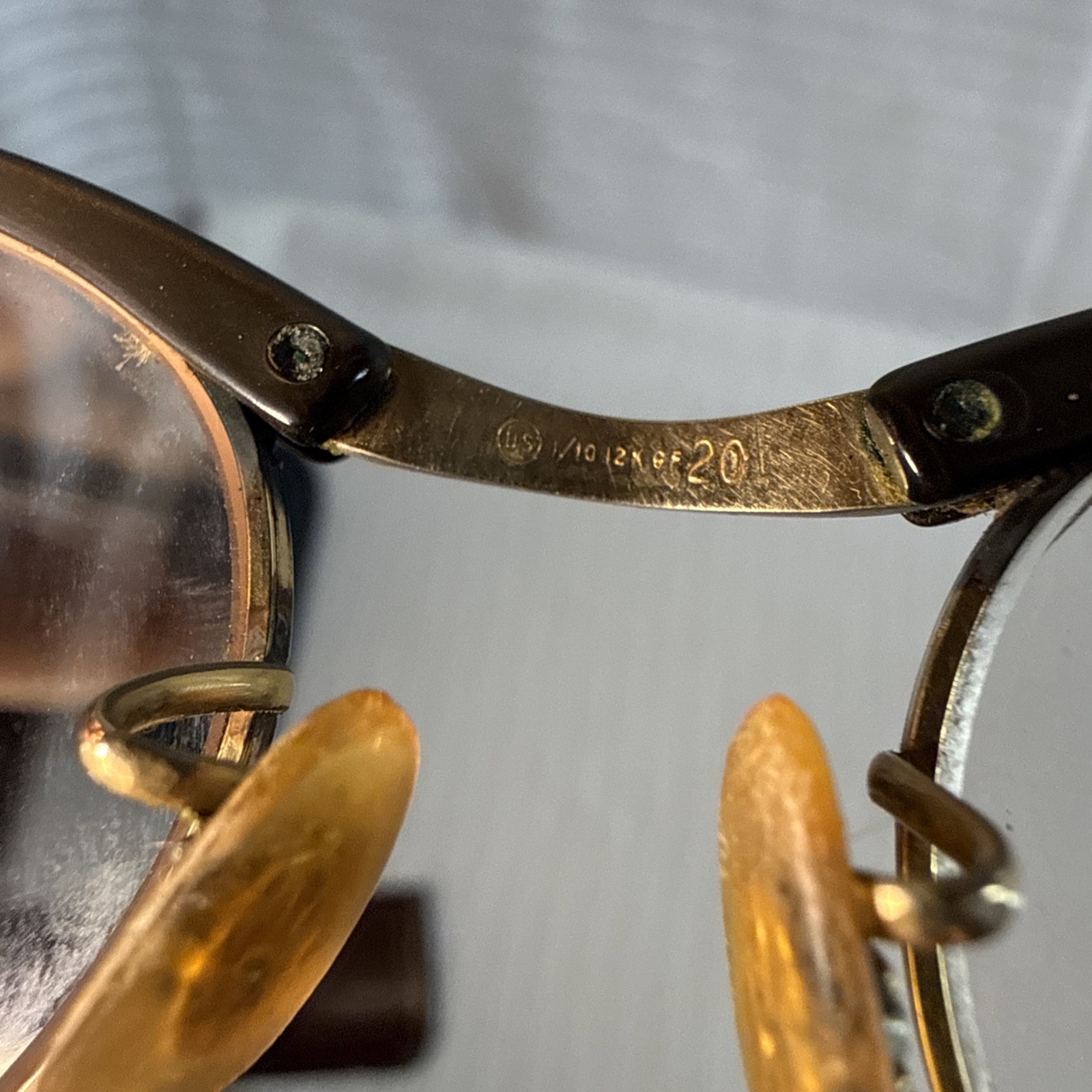Vintage American Optical 1/10 12K Frame 5 1/4 Made In USA