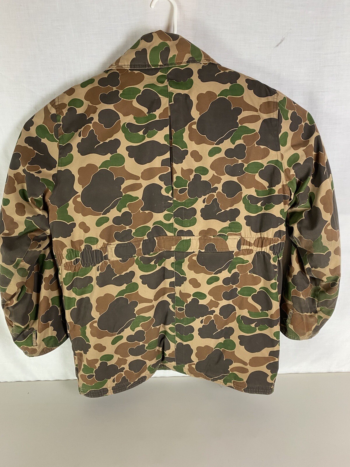 BIRCH CREEK OUTFITTERS VINTAGE DUCK CAMO PARKA JACKET Sz M
