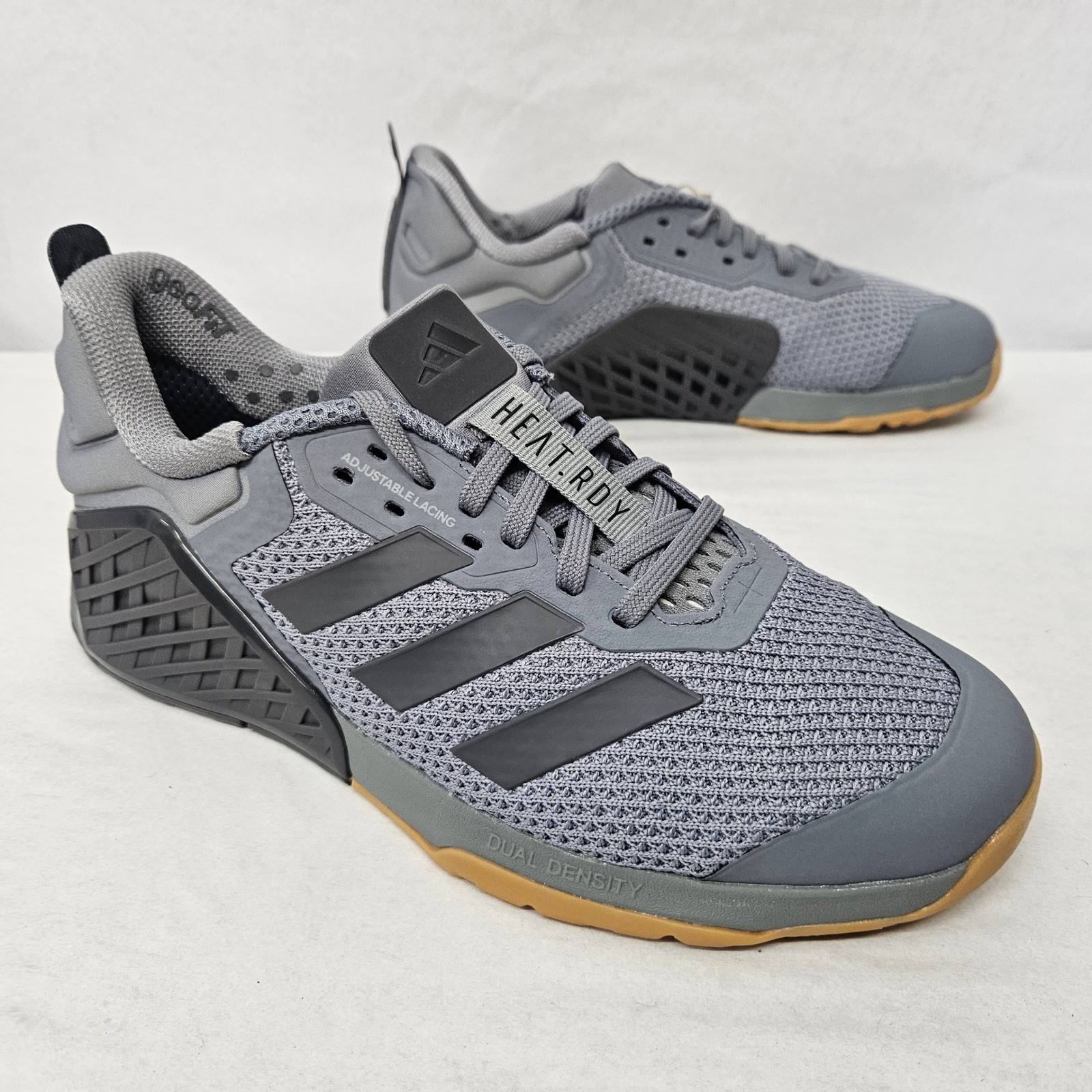Adidas Dropset 3 Trainer Training Sneakers Heat.Rdy ID8627 Gray Men’s Size 8