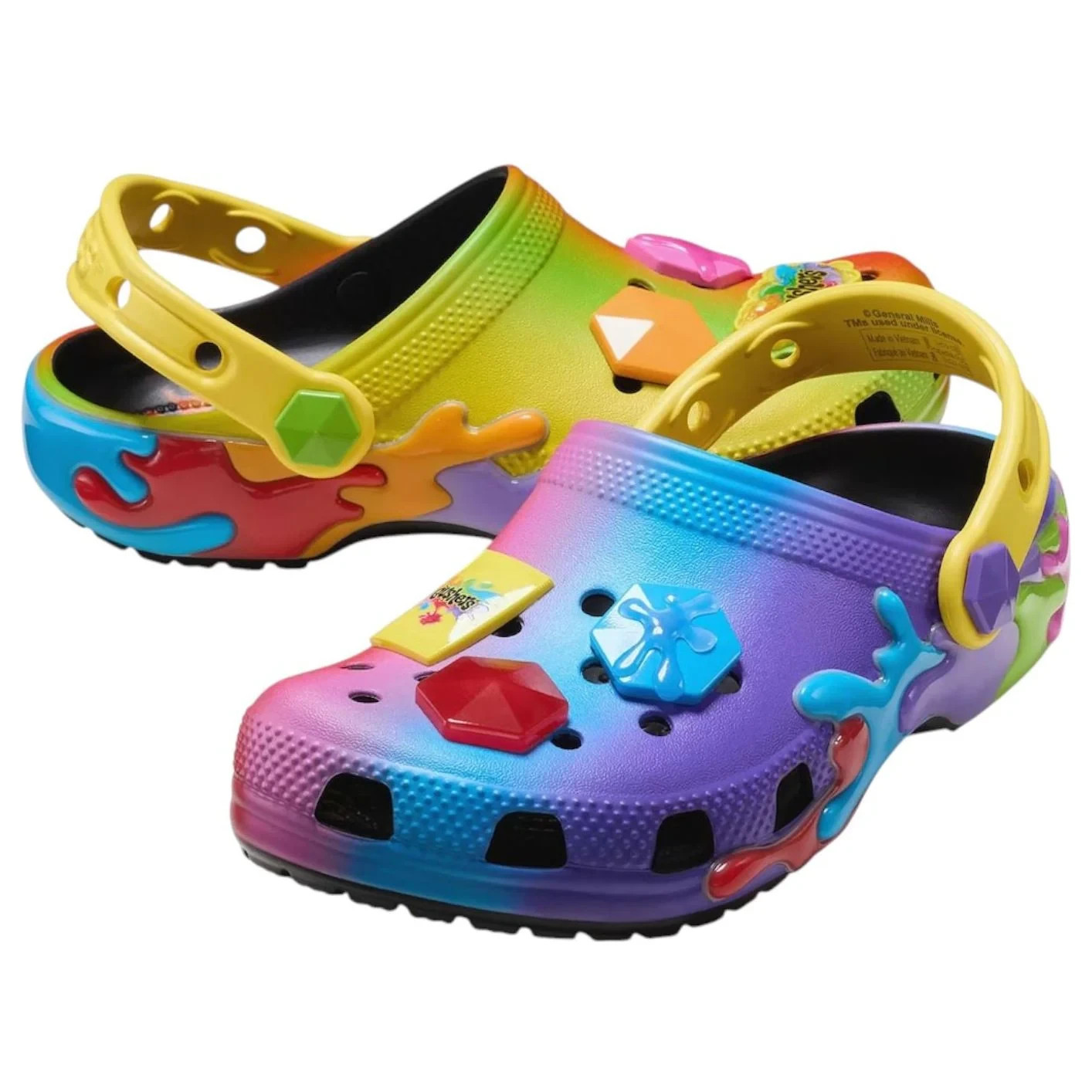 Crocs Gushers Classic 211487-90H Clog Men’s Multi Slip On Comfort Shoes JAX1380