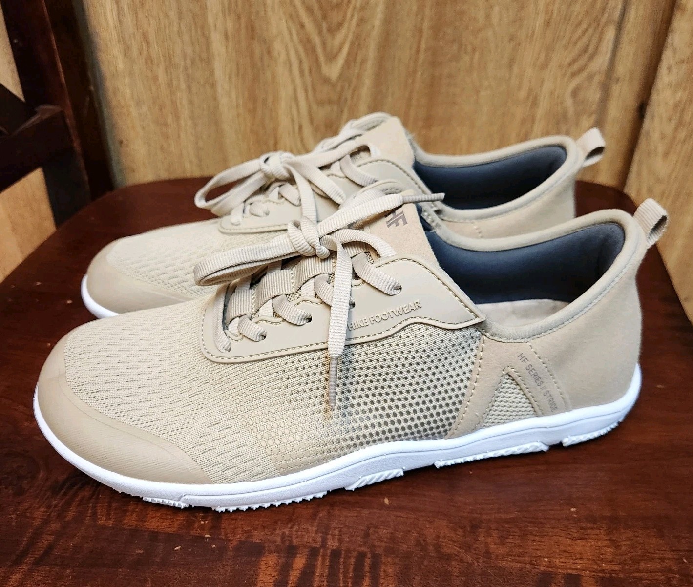 Hike Footwear HF Stride Barefoot Shoes Beige Womens Sz 10/10.5 Mens 8/8.5