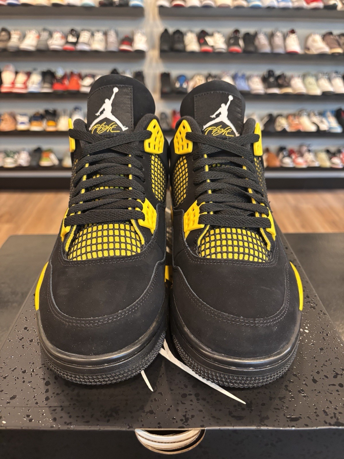 Jordan 4 Retro Yellow Thunder 2023 Size 12 Brand New