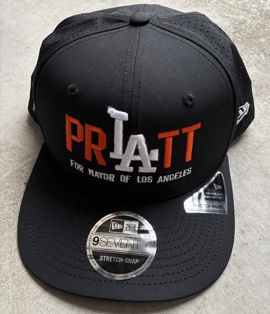 SPENCER PRATT MAYOR MERCH New Era 2026 LOS ANGELES Authentic Official