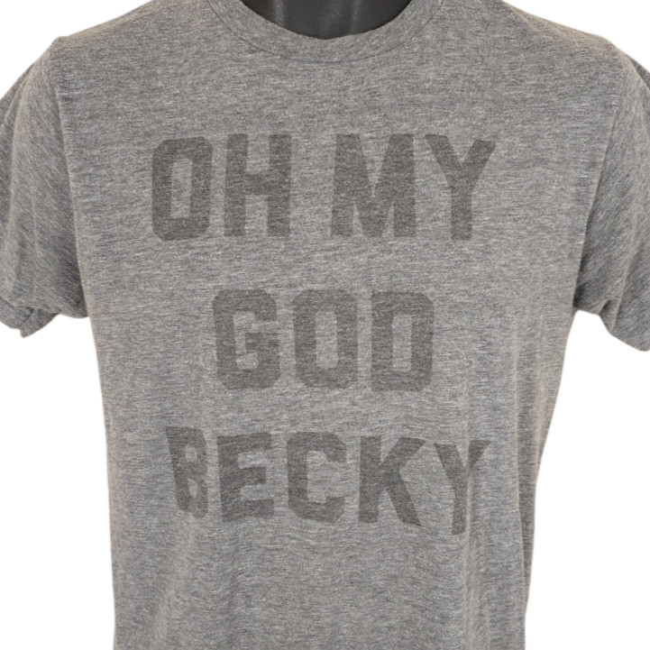 Oh My God Becky T Shirt Mens Size Medium Gray Sir Mix A Lot Baby Got Back Rap
