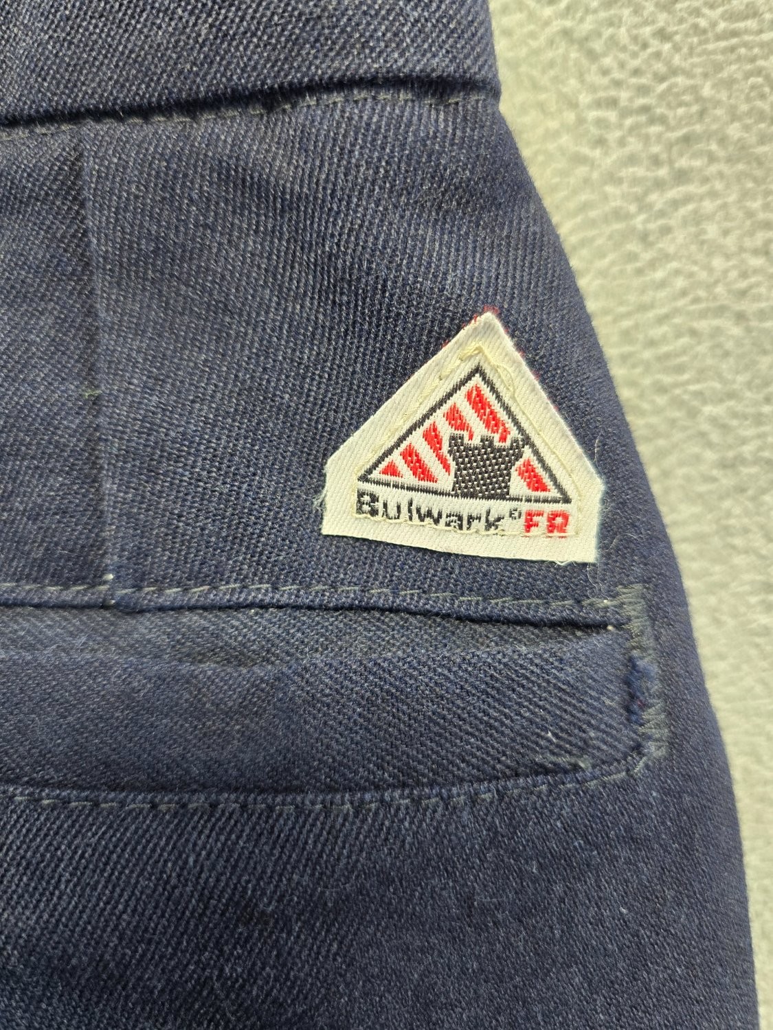 Bulwark FR Flame Resistant Work Pants Navy Blue 38×30 Arc Rating 10.2