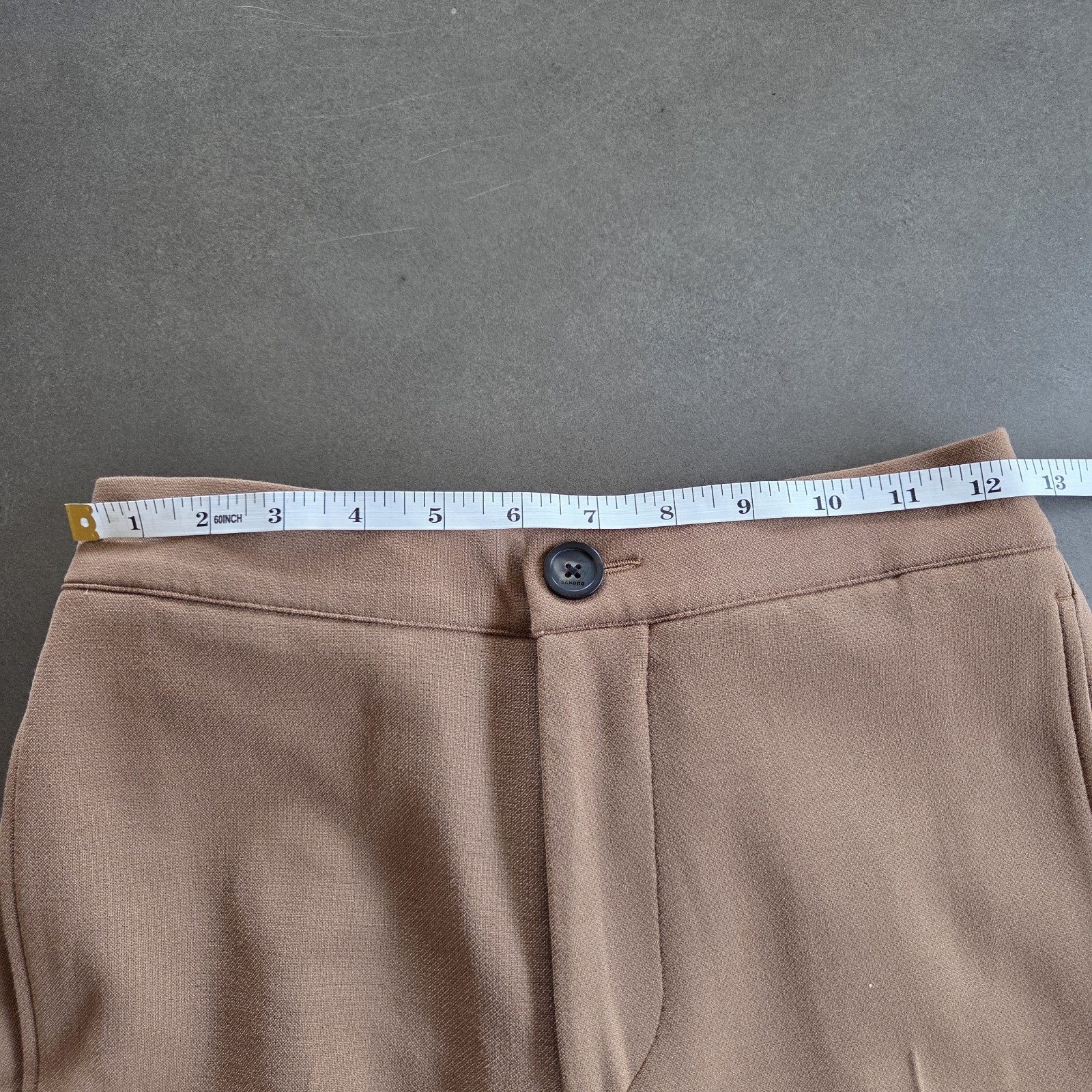 SANDRO Mens Jersey trousers Size 28 NWT $340 Camel