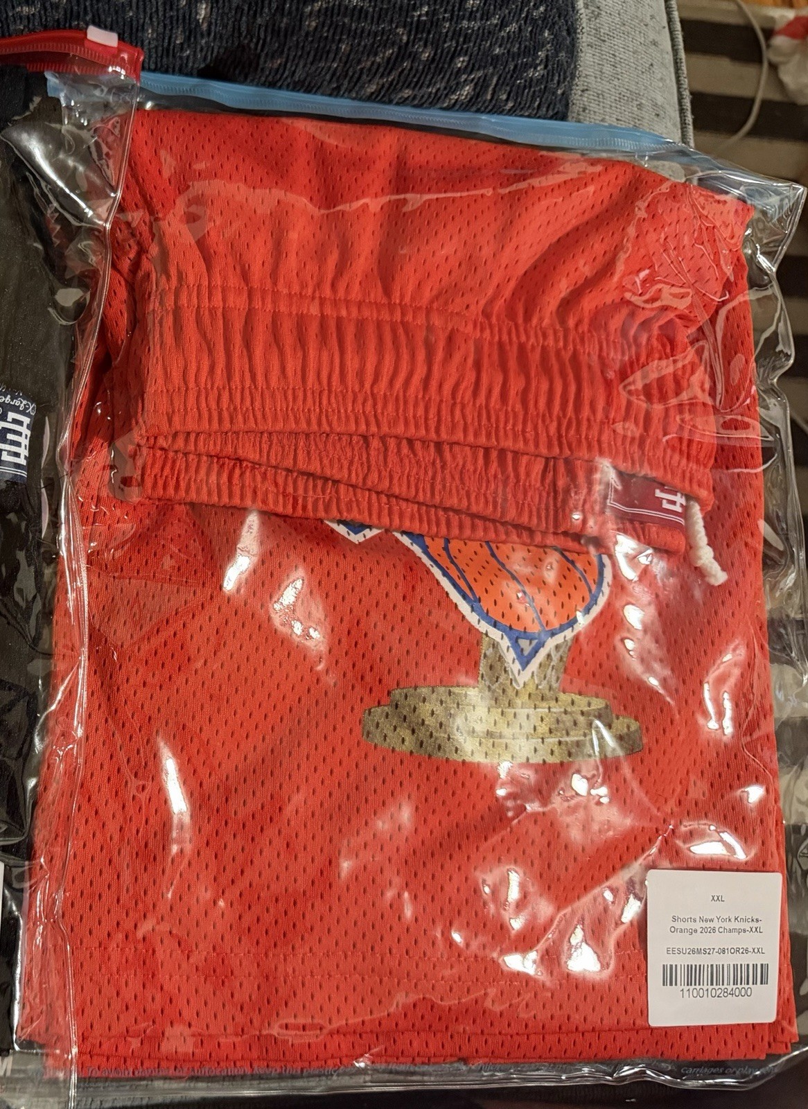 Eric Emanuel EE® New York Knicks Champ Shorts Orange NBA Size: 2XL🏆🔥