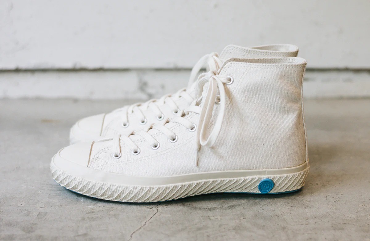 GOOD WEAVER SHOES LIKE POTTERY HI – OPTICAL WHITE KURUME JAPAN US 4 – 11 New