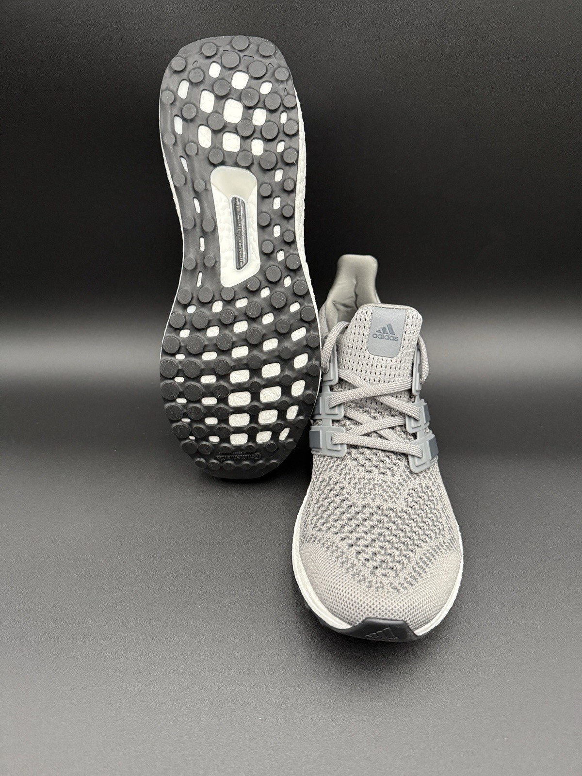Adidas Ultraboost 1.0 Wolf Grey/White Running Shoes Mens Size HQ4200 G
