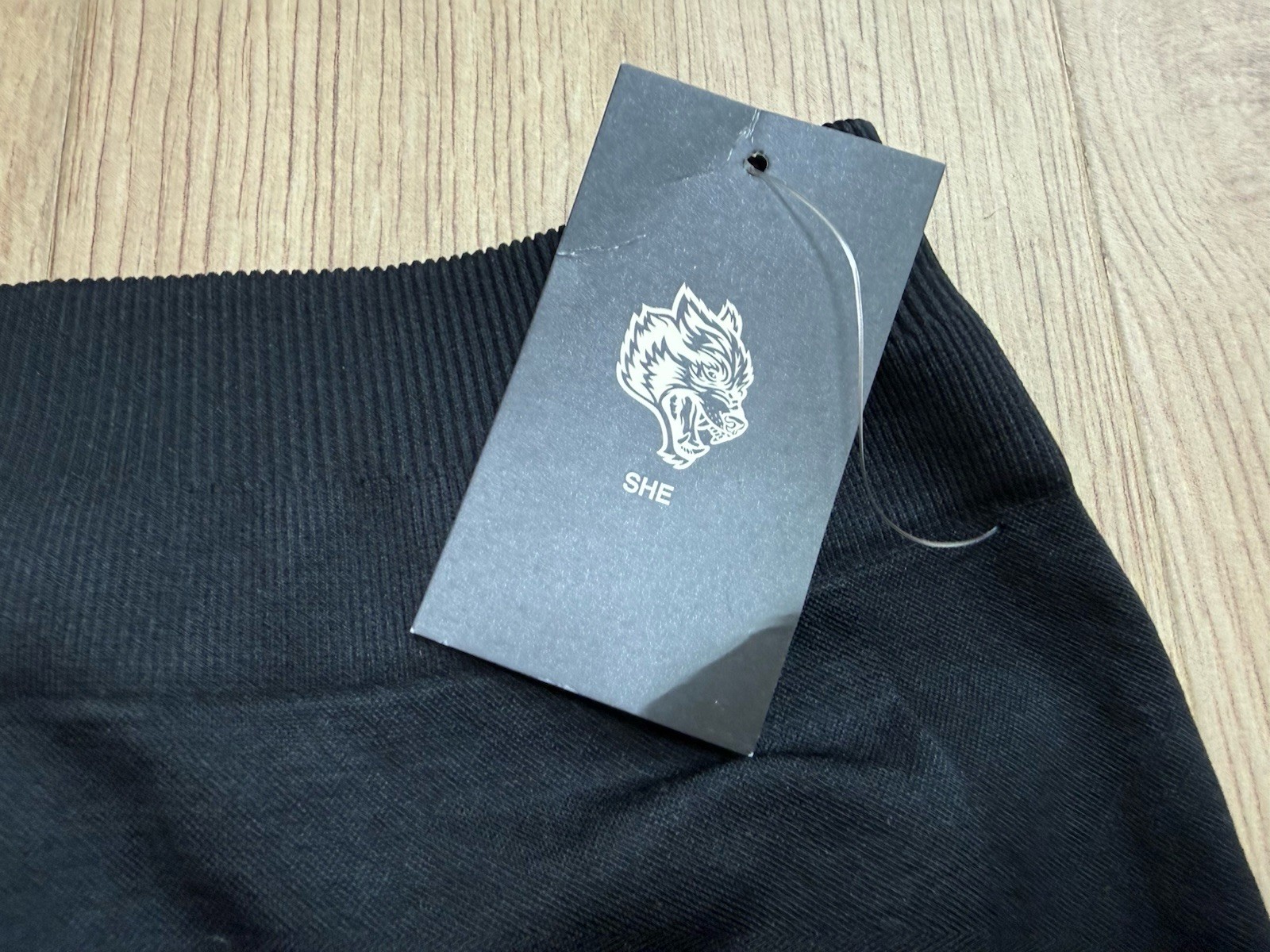 Darc Sport Our Loyalty Seamless Katya Shorts Womens Small Black Wolf NWT