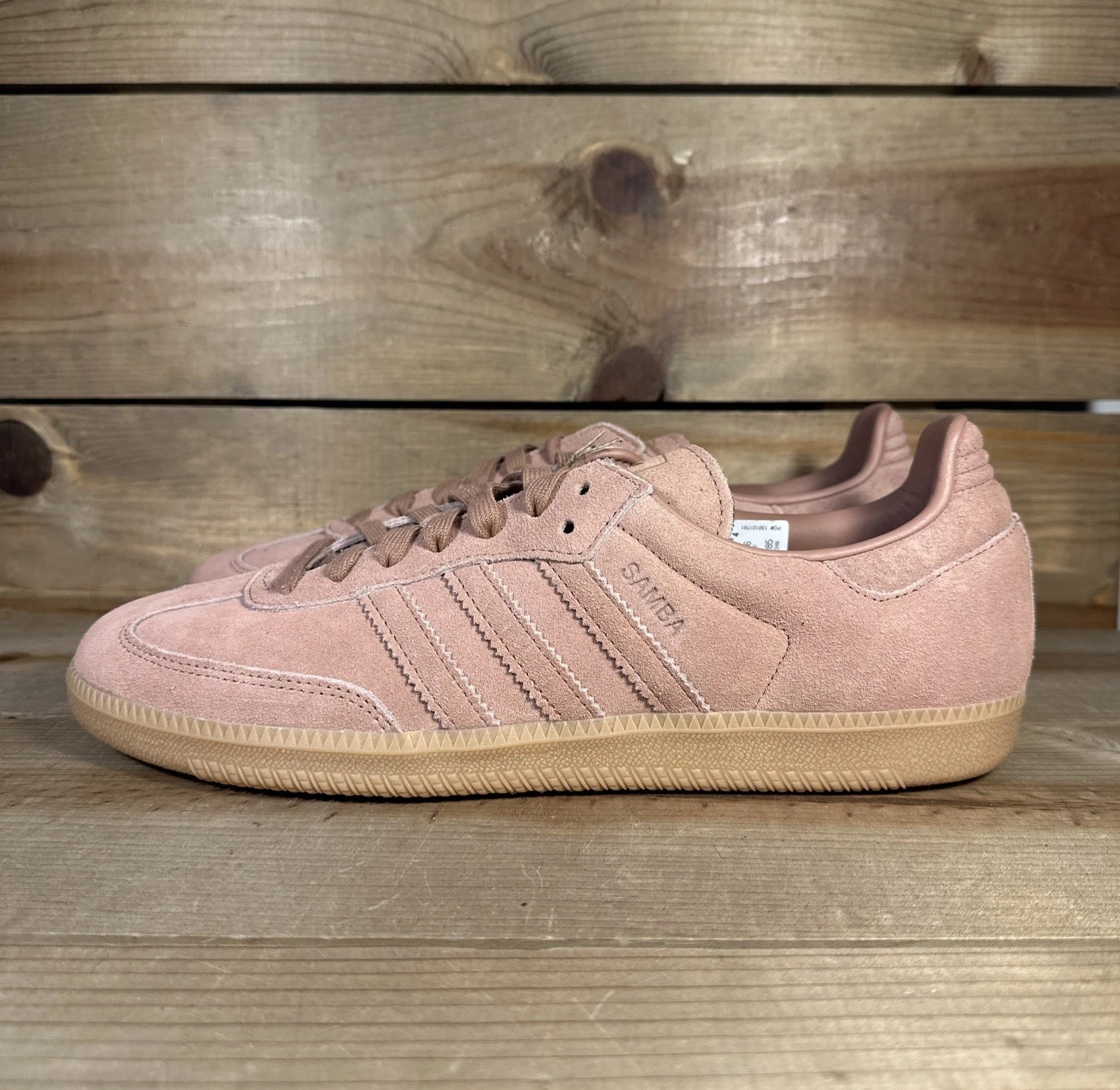 Size 11.5 – Adidas Samba OG “Warm Clay” Pink Low Top Sneakers JI3209
