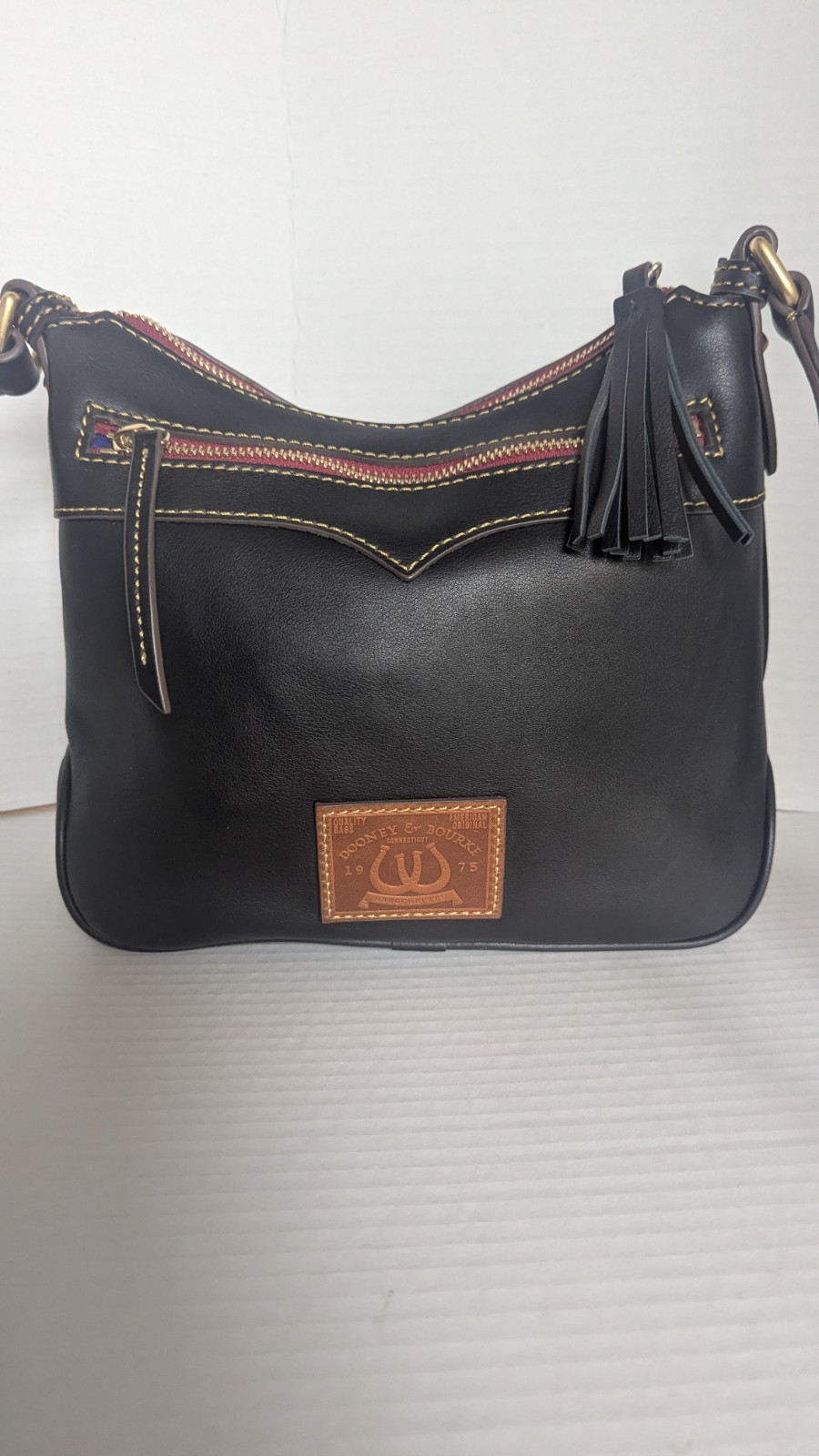 Dooney & Bourke Black Western Horseshoe Crossbody