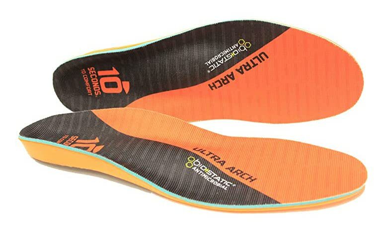 10 Seconds Ultra (All Sizes) Orthotic Arch Support with Met Pad Insole System