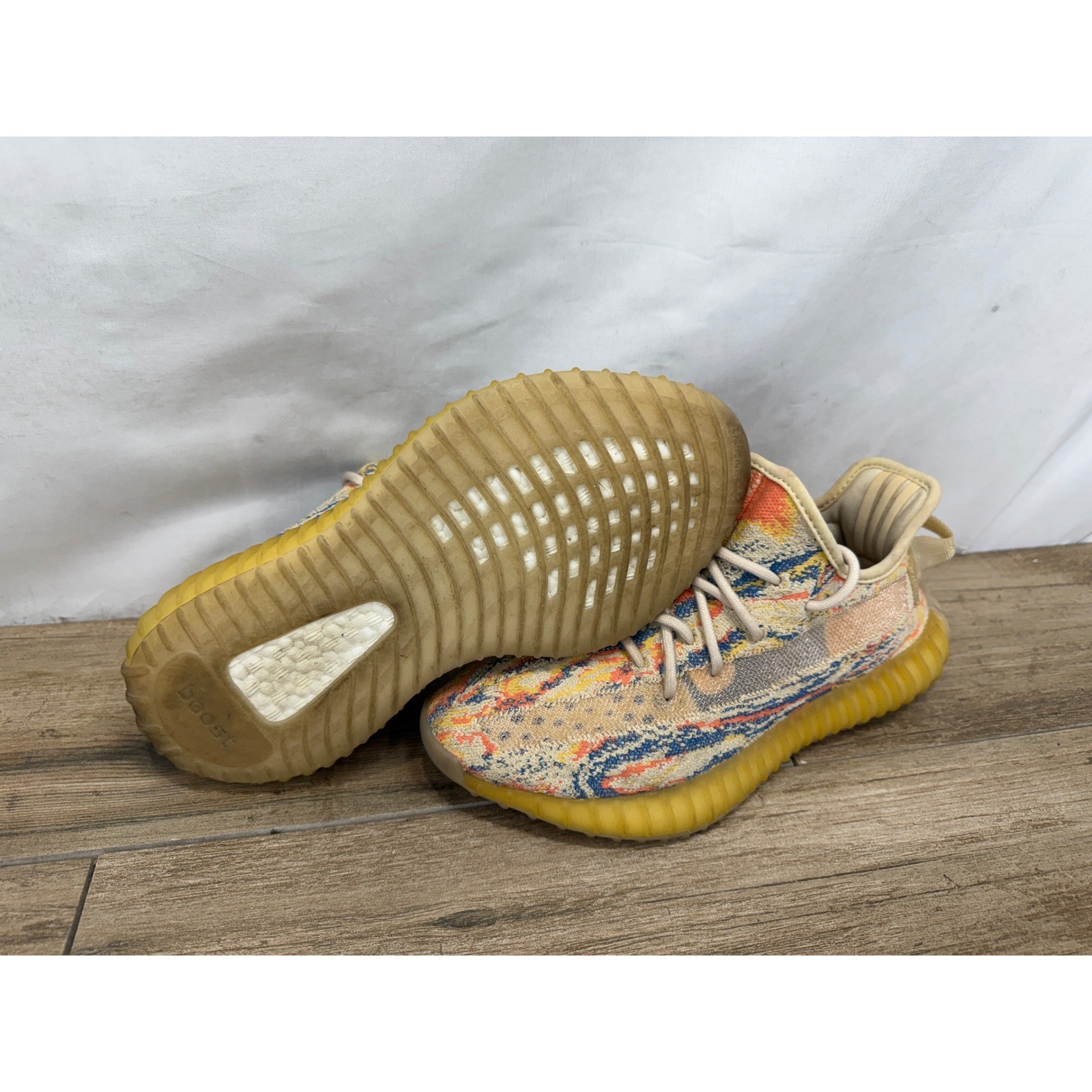Adidas Yeezy Boost 350 V2 MX Oat Orange Blue Yellow GW3773 Mens Size 6