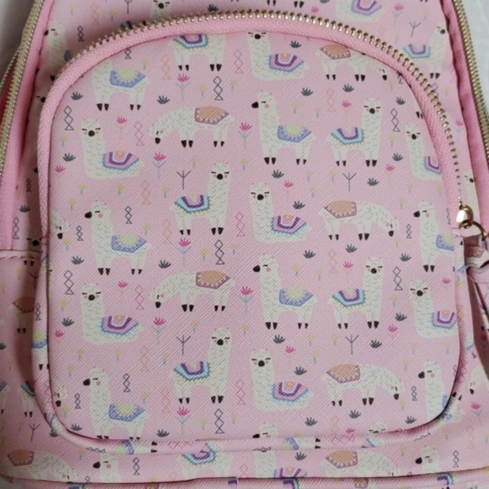 Under1sky Mini Backpack Katrina Lama Land Bag Pink Underonesky