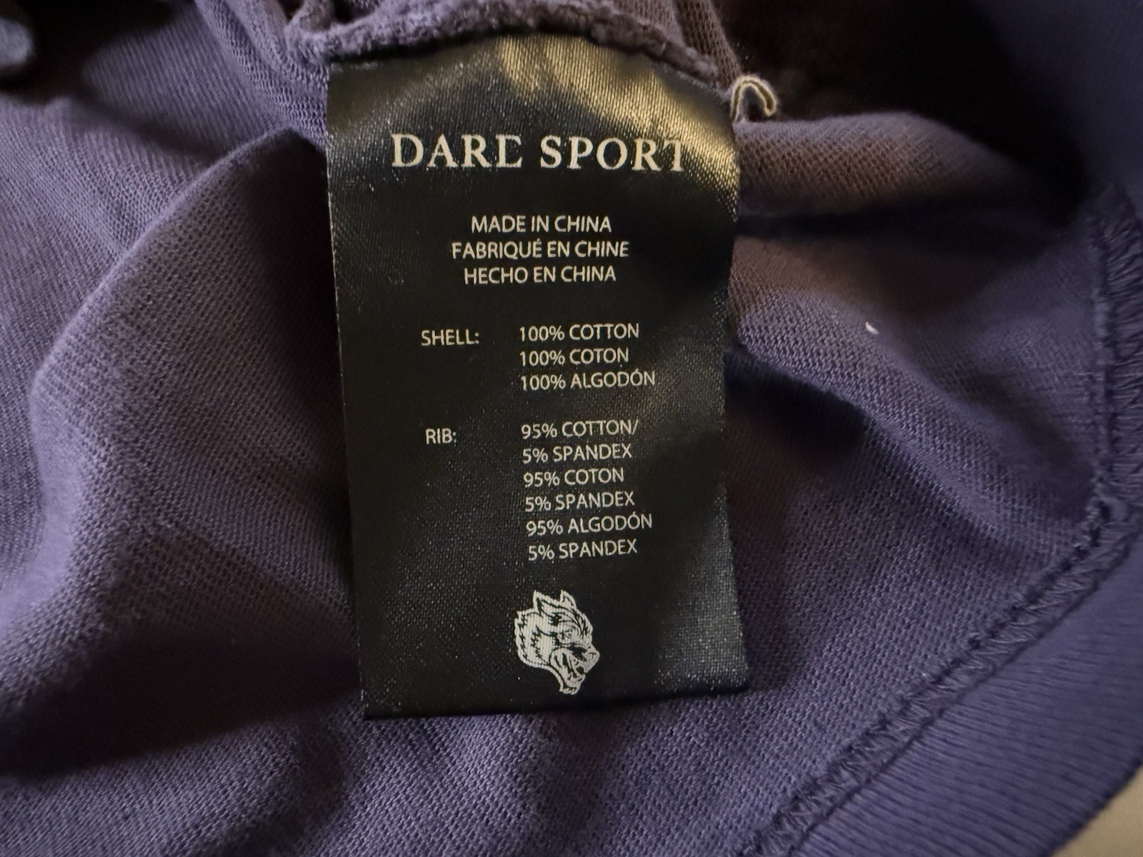 NWT WWE Undertaker Wolves Forever DARC Sport XL Purple Graphic Tee Limited