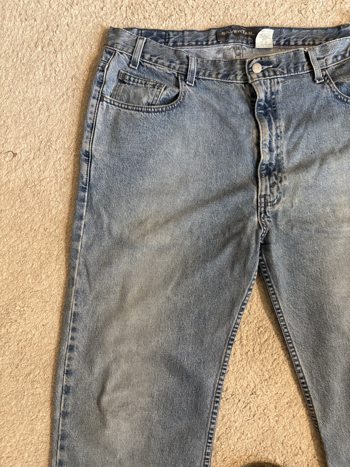 Vintage Levi’s Silvertab Men’s Relaxed Fit Jeans Blue 38×30