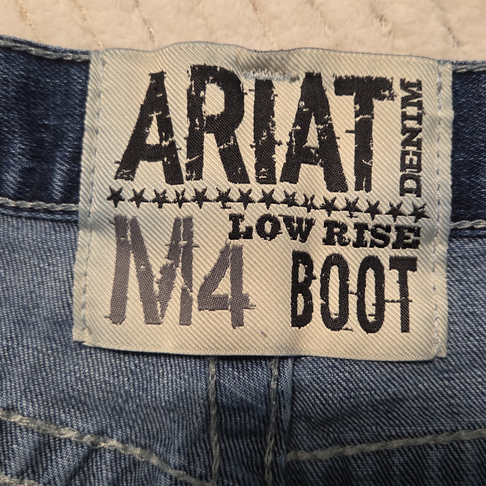 Ariat M4 Jeans Low Rise Boot Cut Men 30×32 Actual 30×30 Workwear Western Cowboy