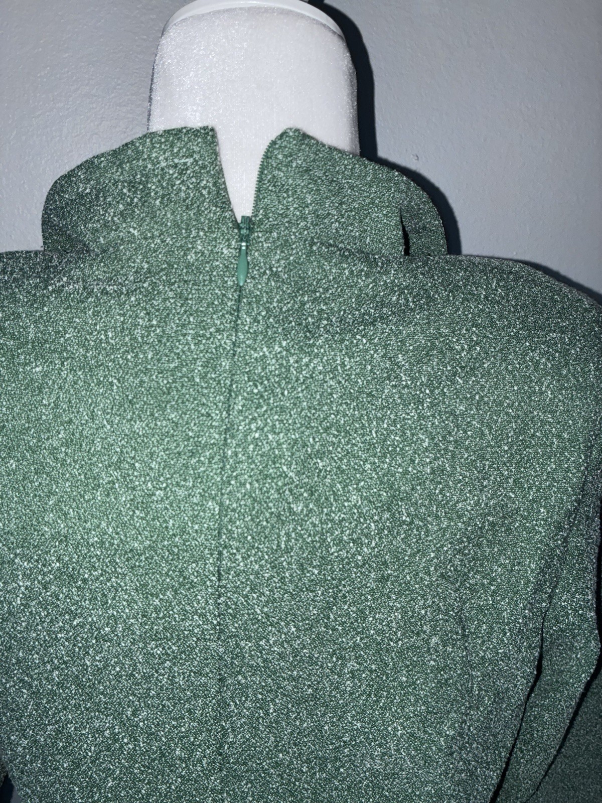 Tatyana Retro Rockabilly Judy Circle Frosted Dress Green S