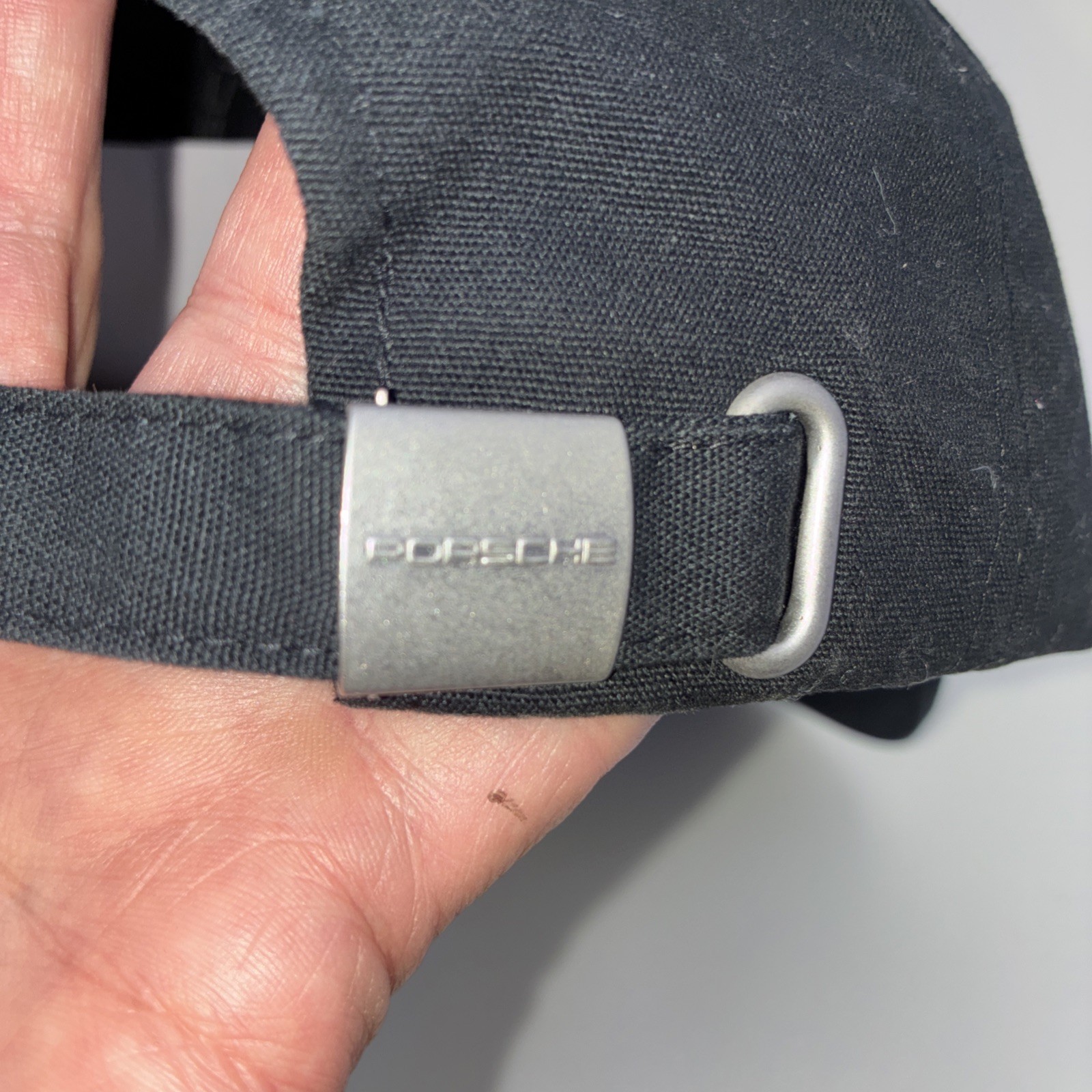 New Porsche Driver’s Selection Crest Hat Baseball Cap Black Strapback