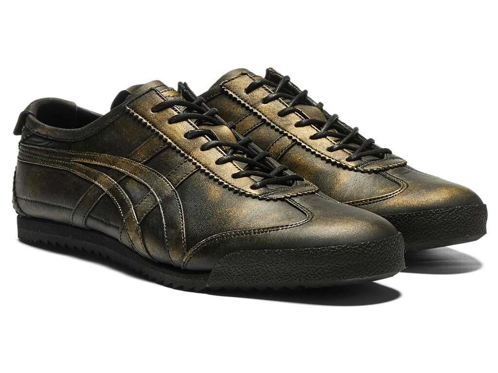 Onitsuka Tiger MEXICO 66 DELUXE NIPPON MADE 1181A604 002 BLACK GOLD
