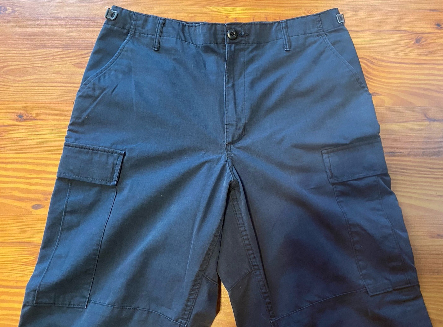 MENS PROPPER F5205 ZIP FLY POLY COTTON BATTLE RIP PANTS LAPD NAVY M/R 34×31
