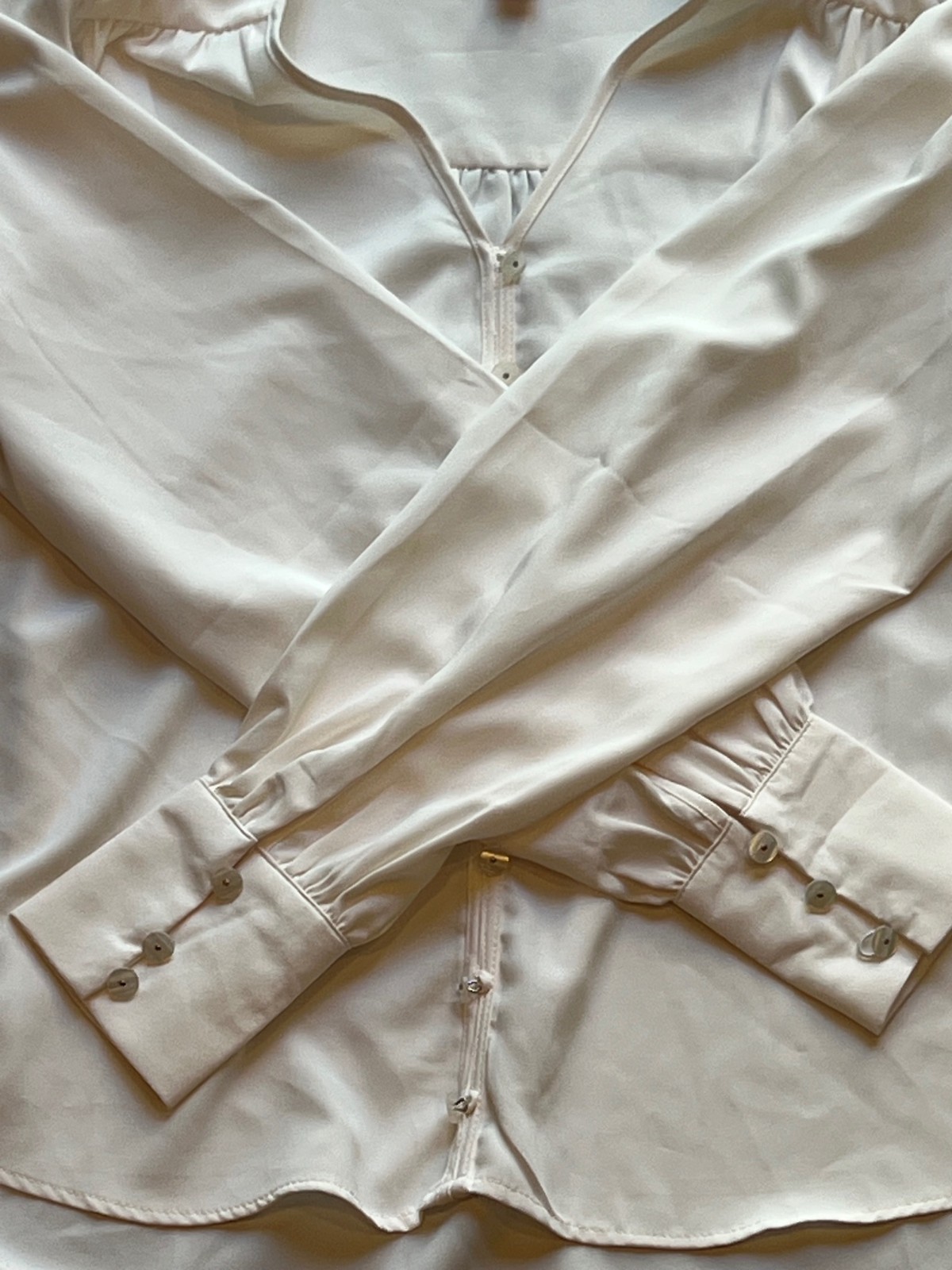 Muse Top Womens S Ivory Swiss Dot Sheer Ruffle Peplum Romantic Ethereal