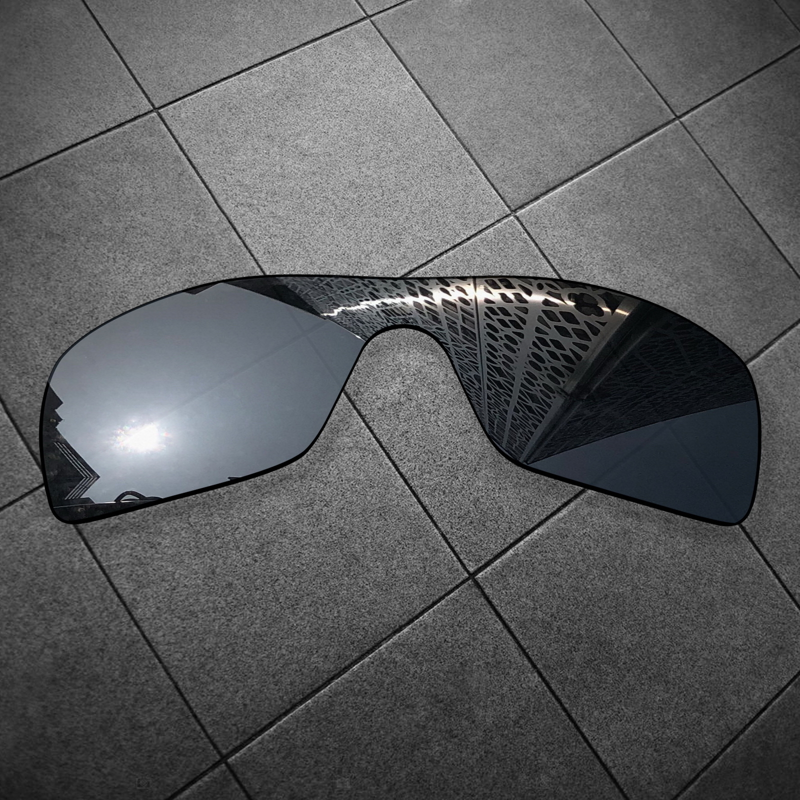 TheoCraft Stealth Black Replacement Lenses for-Oakley Batwolf OO9101 -POLARIZED