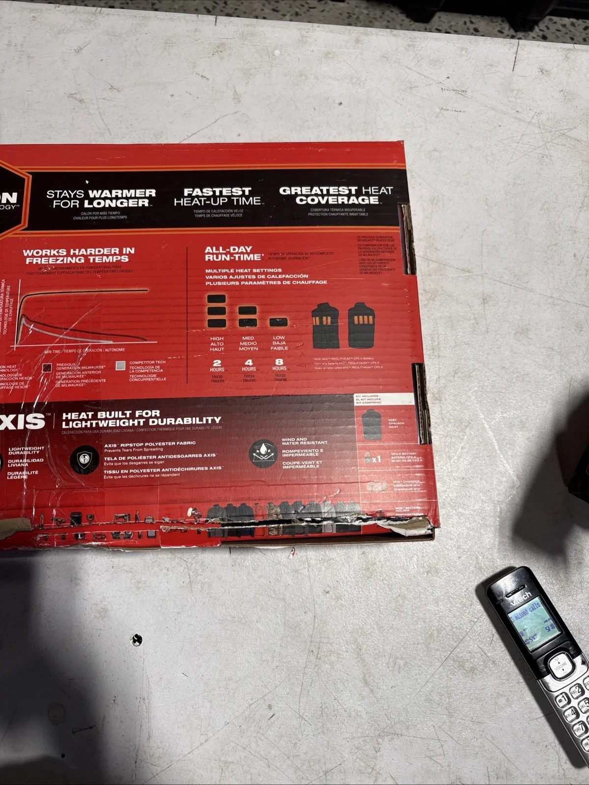 Milwaukee Men’s XL M12 Heated Vest Kit (M300B-21XL)
