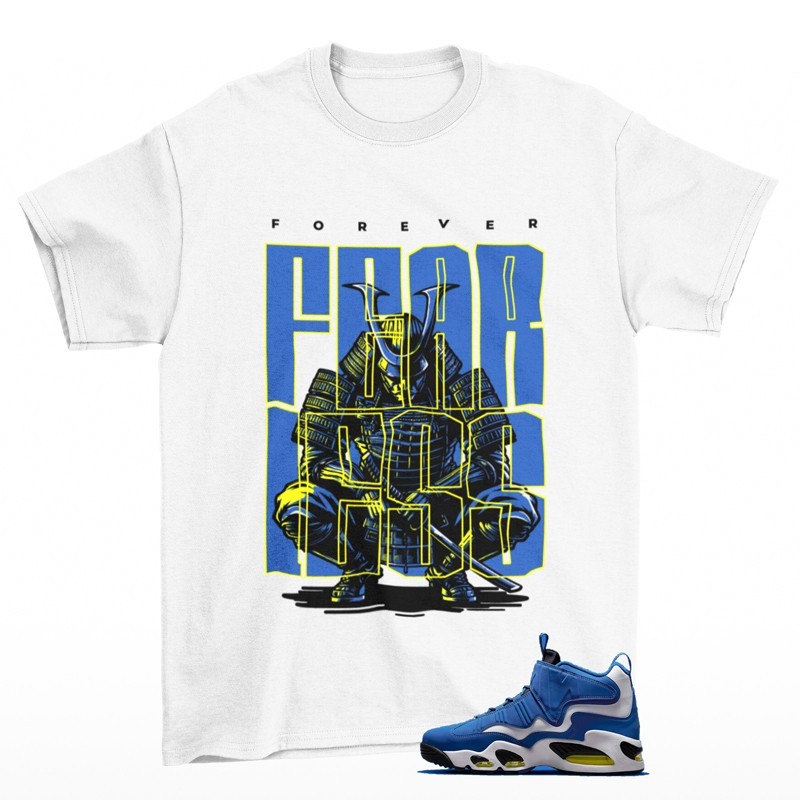 Fearless Sneaker Shirt White to Match Griffey Max 1 Royal Volt DJ5161-400