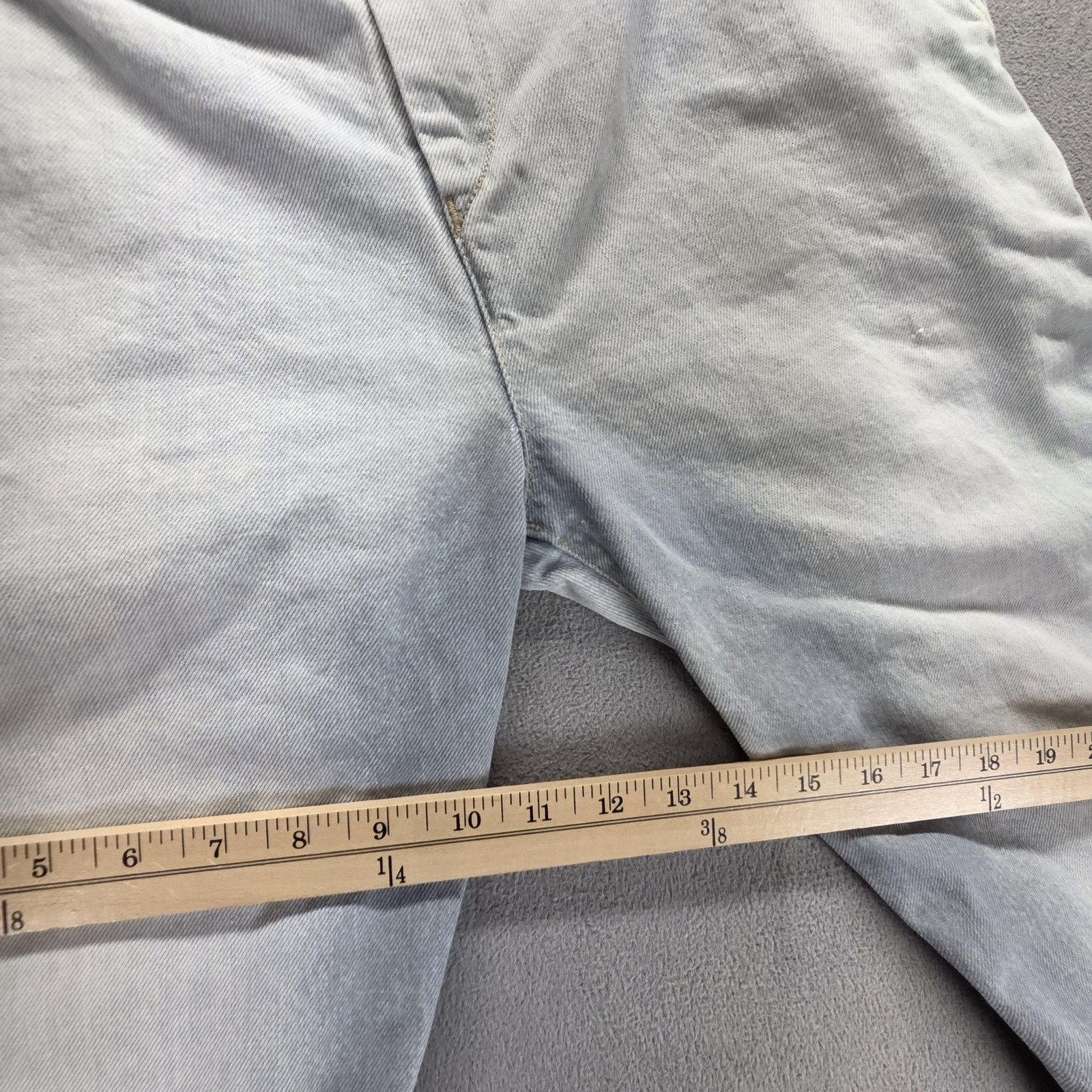 Vintage Levis Engineered Jeans Mens Blue Light Wash Twisted Zip Fly Fits 30×28