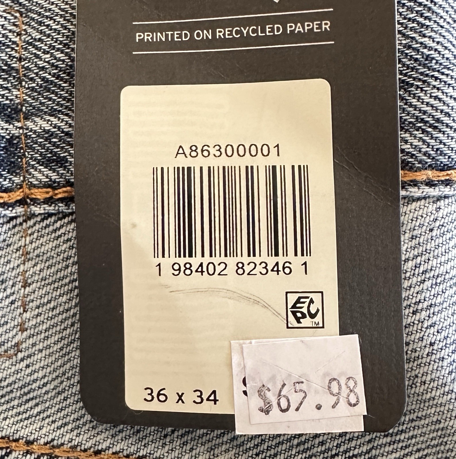 Levi’s Premium Men’s 567 Relaxed Flare Jeans