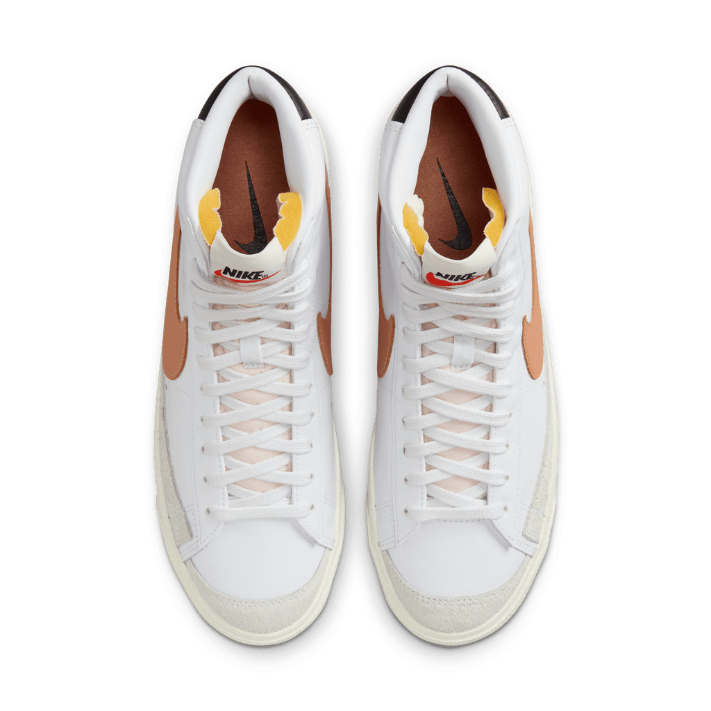 Nike Blazer Mid ’77 VNTG White Amber Brown BQ6806-125 sz 10 Men’s