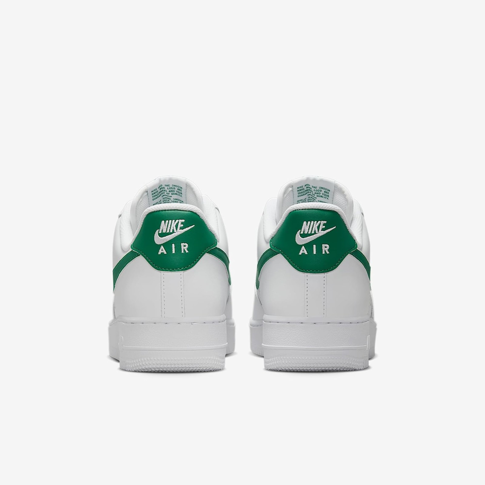 Nike Air Force 1 ’07 Men’s Shoes (White/Malachite) Size 10.5 – White/Malachite –