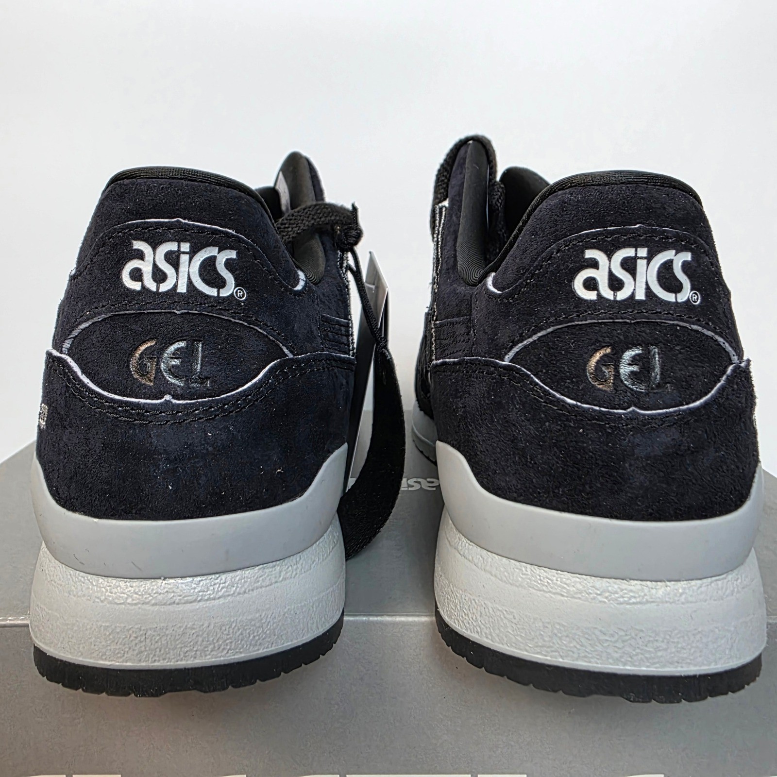 Asics Gel-Lyte III Men’s Black Grey Size 10.5 NEW in Box
