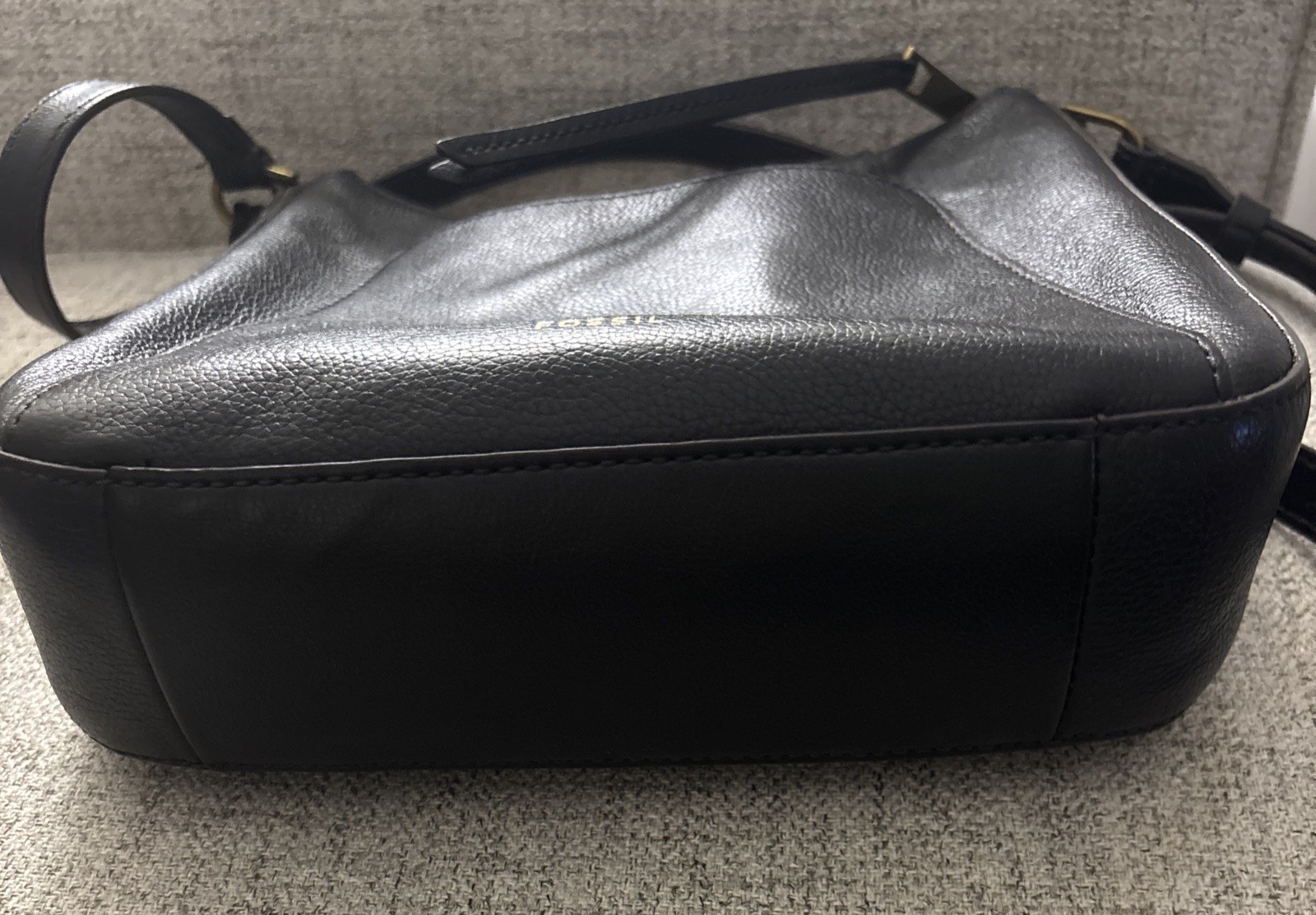 Fossil Talia Crossbody Shoulder Bag Black Leather SHB27930